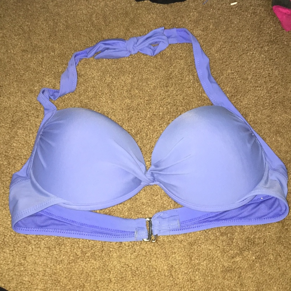 Tahiti Large Periwinkle bikini top